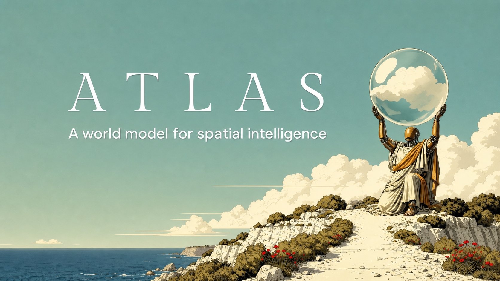 李飞飞发布首个世界模型Atlas：先被颠覆的是导演还是机器人？