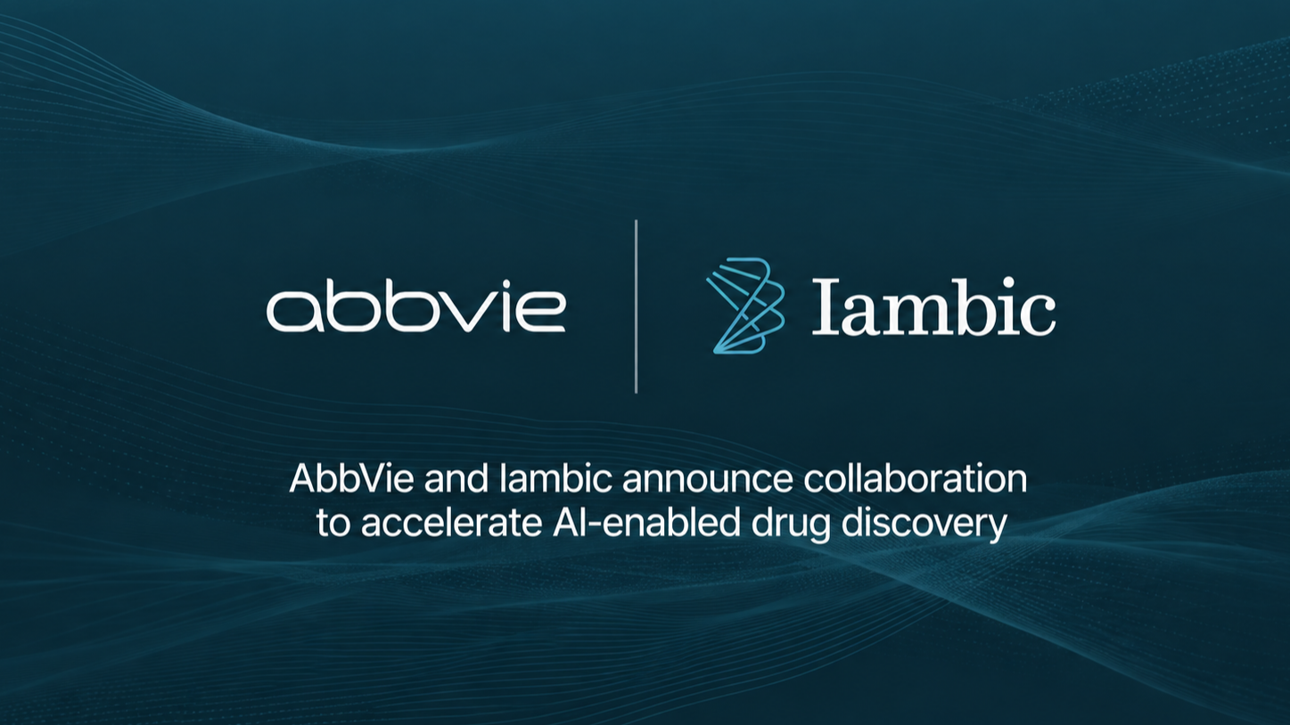 AbbVie联手Iambic：AI小分子合作一次覆盖免疫、神经科学和肿瘤