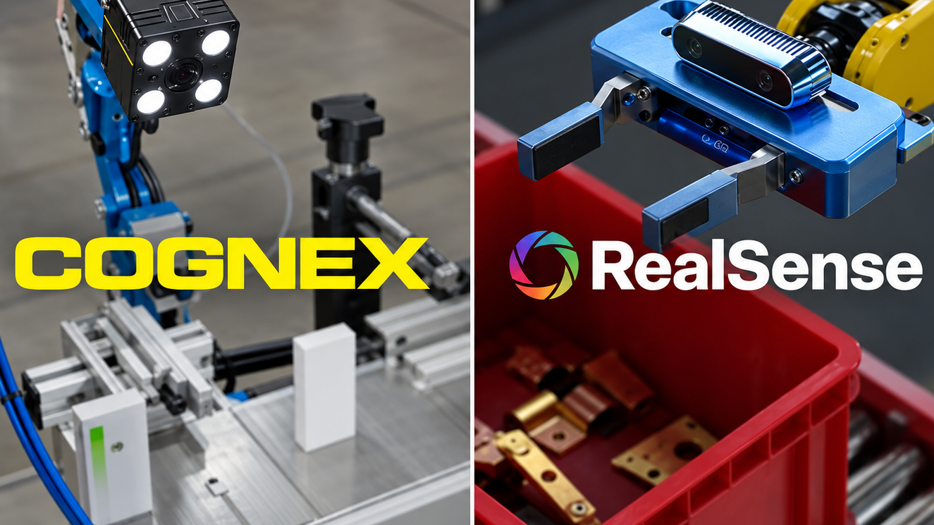 5亿美元买下机器人“眼睛”!Cognex收购RealSense 物理AI感知层迎重磅整合