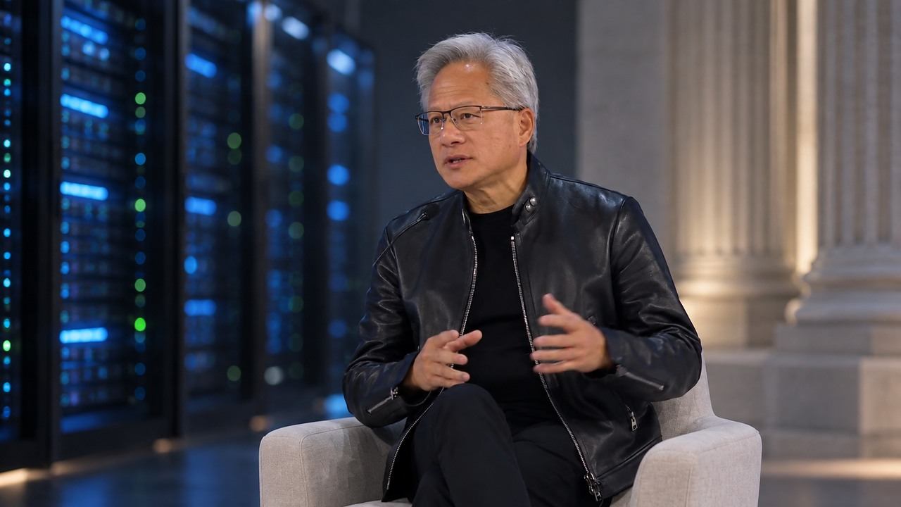 黄仁勋质疑人工智能监管动机：现有法律够用吗