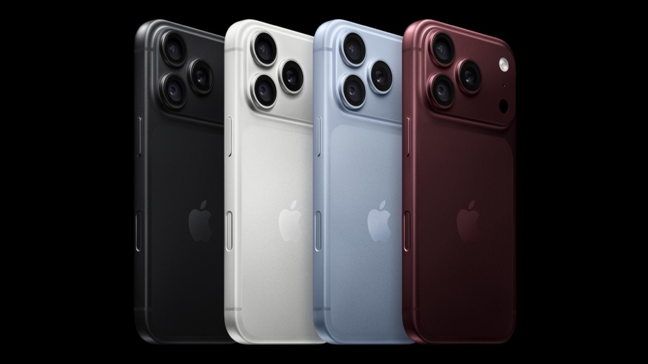 iPhone 18 Pro系列官方产品图,来源:苹果。