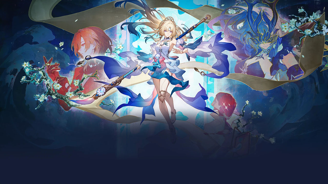 《崩坏:星穹铁道》官方宣传原画,非测试服泄露内容。
